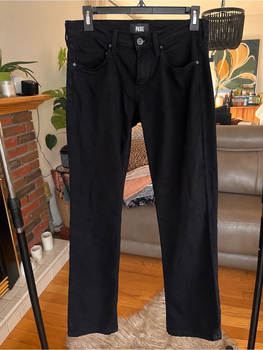 PAIGE Lennox Slim-Fit Stretch Jeans